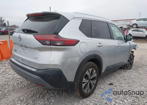 2022 Nissan Rogue Sv Fwd из США, поврежденный, VIN 5N1BT3BA9NC721135